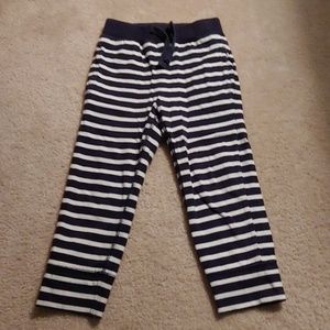 Baby Gap stripe pants with drawstring